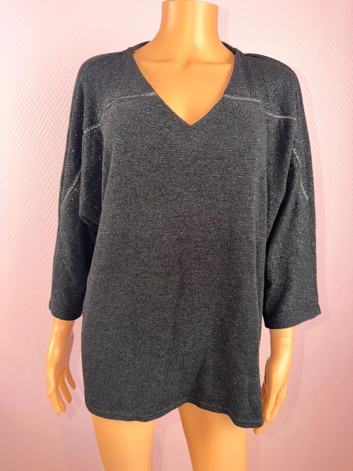 Shiny women's top never used size 46/48 – photo 3